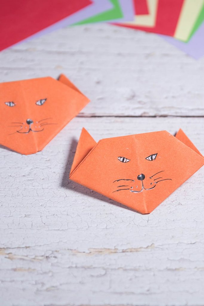 How to Make an Origami Cat