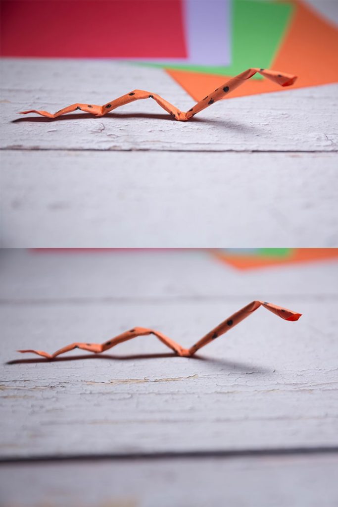 How to make an Origami Snake