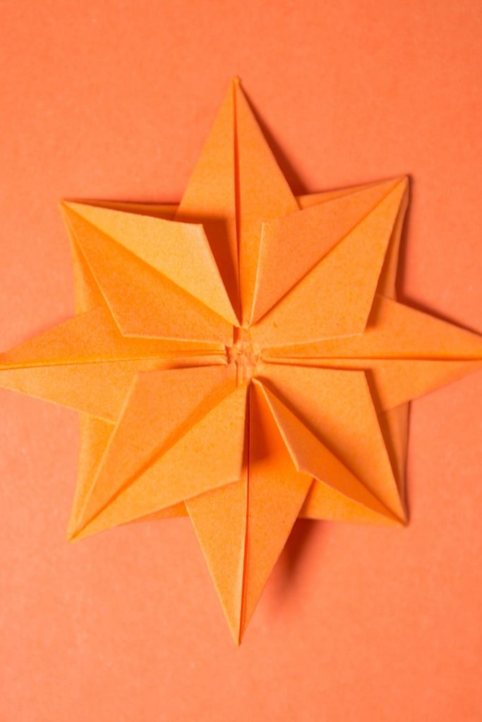 Origami 8-Pointed Star