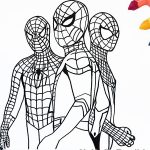 spider man team coloring pages